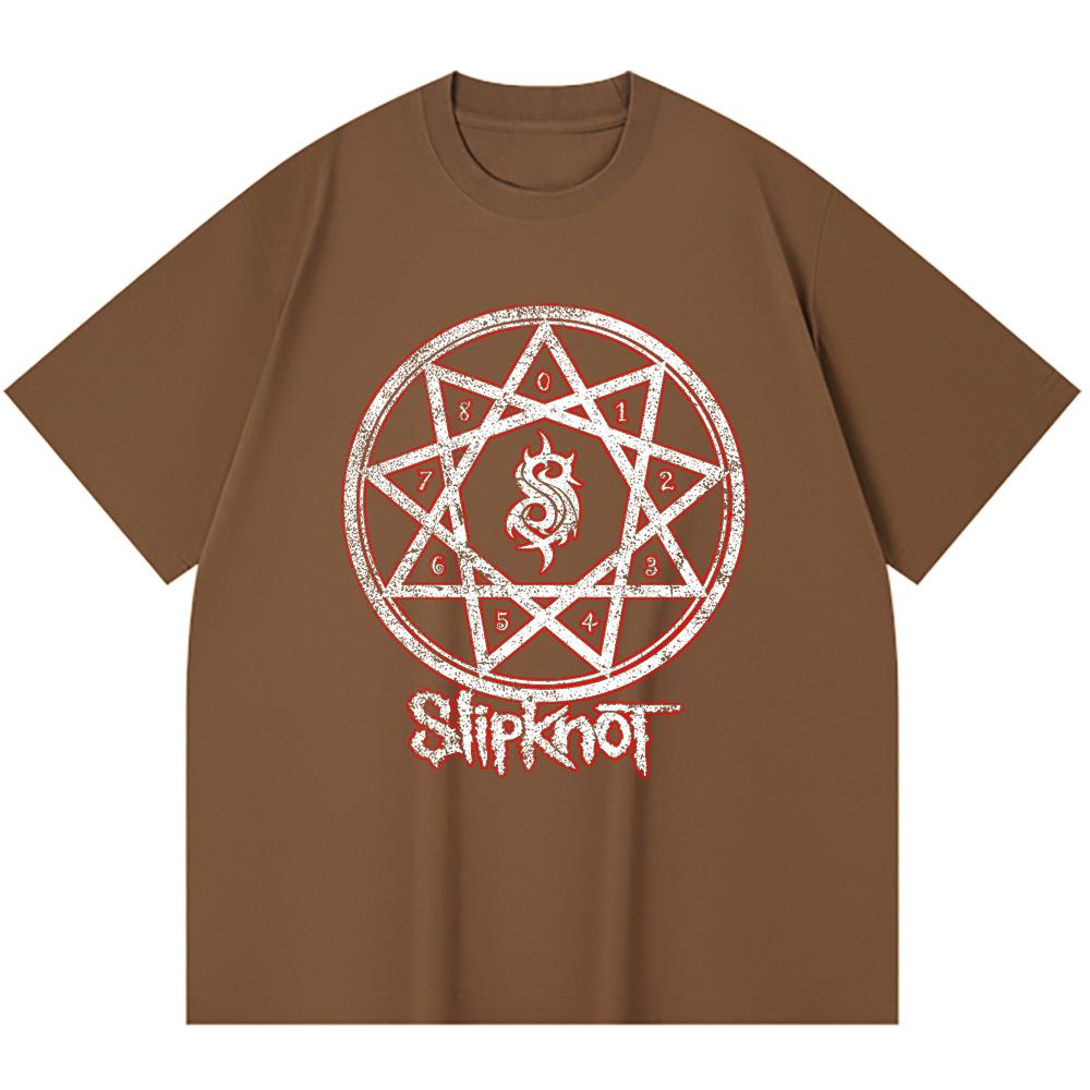 T-shirt Heavy Metal 100% Cotone 230 Gsm Stampa Band Rock Musica Popolare Unisex T-shirt Pesante in Cotone