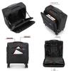 18" Carry-On Suitcase with Universal Wheels, Business Password Case, Lightweight 16", 14", 20" Travel Suitcase, Compatible with Spring Airlines
