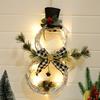 Christmas Decorations Christmas Light Decoration Vine Ring Christmas Tree Home Decoration Pendant Window Props