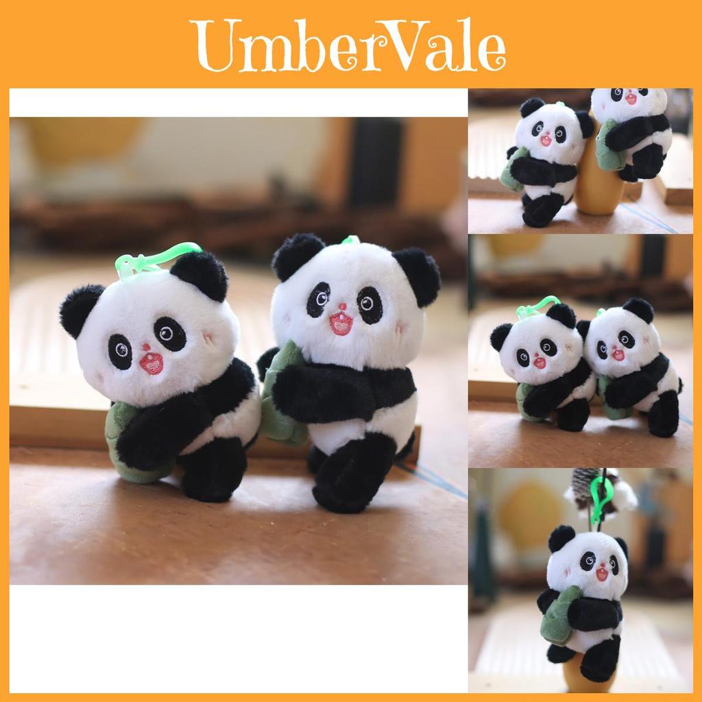 Ultra-miękki Pluszowy Haczyk na Klucze Panda Urocza Wisząca Ozdoba na Torby