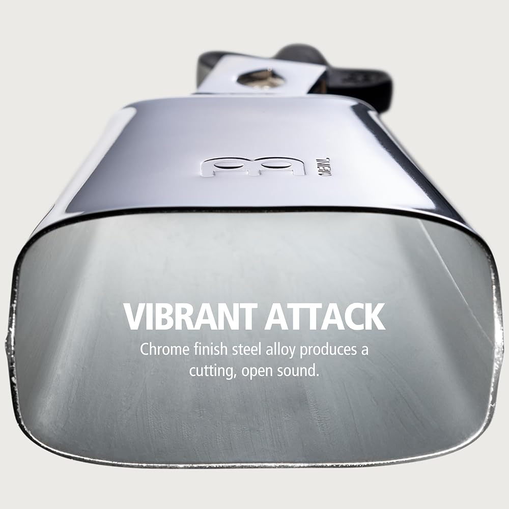 MEINL Percussion Zvon, Vysoce leštěný chrom, 4 1/2" Nízký tón, STB45L-CH (Oficiální japonský produkt)