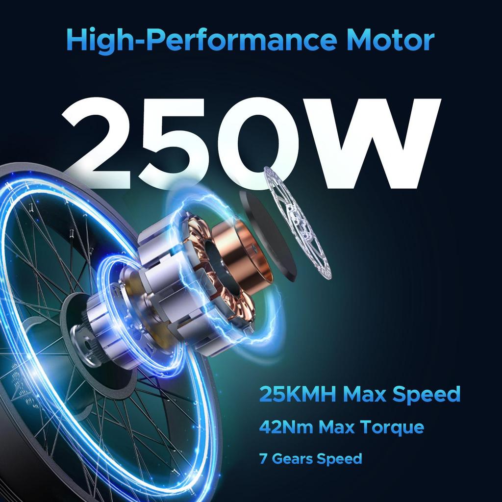 Hillmiles Milecity 1 Vélo Électrique Autonomie 80km Batterie Amovible 36V13Ah Moteur 250W Vélo Électrique de Ville 26 Pouces Vélotafeur Urbain EBike, Gris
