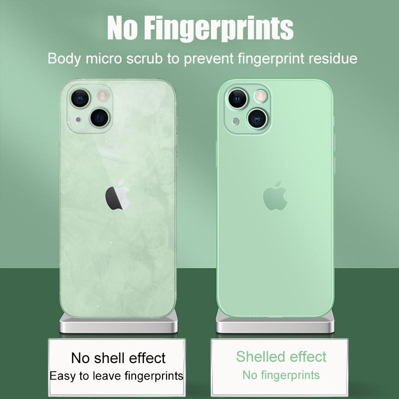 Ultra Thin Translucent Silicone Soft Case For For Iphone 16 15 14 13 11 12 Mini Pro XS Max X XR 8 Plus Shockproof Matte Cover