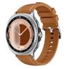 Original Silicone+Leather Strap for Samsung Galaxy Watch 8 Classic 46mm Comfortable Bracelet Galaxy Watch 8 40mm 44mm Wristband