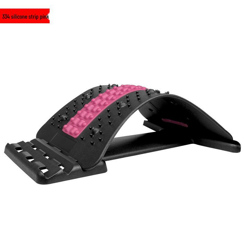 Four-Season Lumbar Traction Device: Spine Corrector & Waist Support Back Cushion for Discomfort