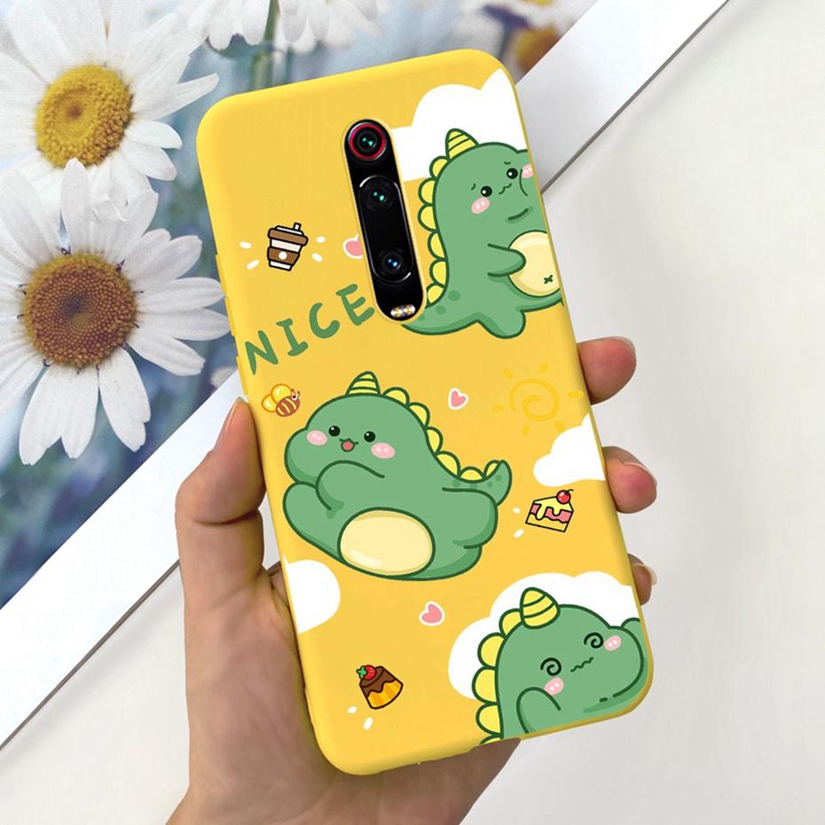 Kreslený obal pro Xiaomi Mi 9T Pro Mi9T Roztomilý barevný měkký silikonový zadní kryt pro Xiaomi Mi 9T 9 T 9TPro Pouzdra na telefon