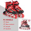 Adjustable Illuminating Inline Skates with Light Up Wheels for Kids and Adults for Girls and Boys Men and Women