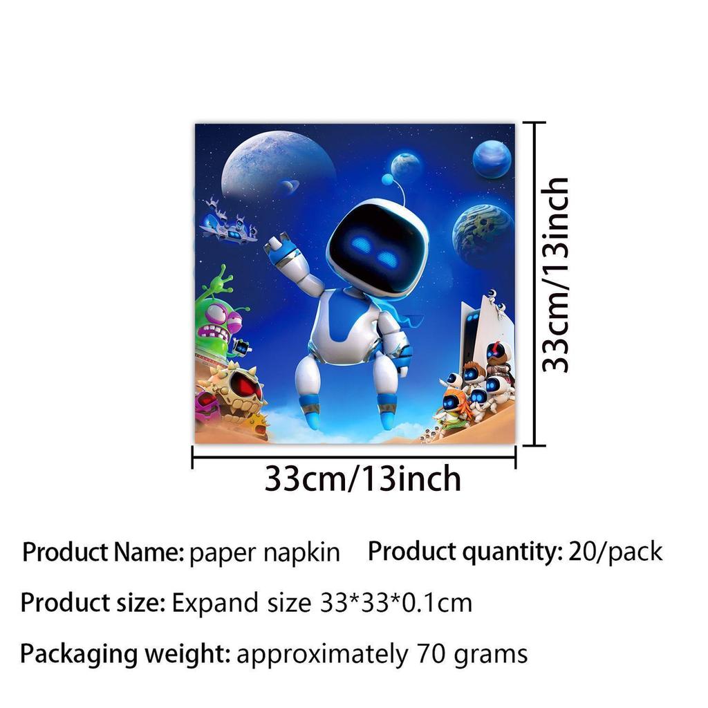 Astrobot Cartoon Space Robot-Themed Birthday Party Supplies: Banners and Party Decorations