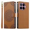 Motorola EDGE 70 FUSION Mandala Embossed Flip Wallet Case