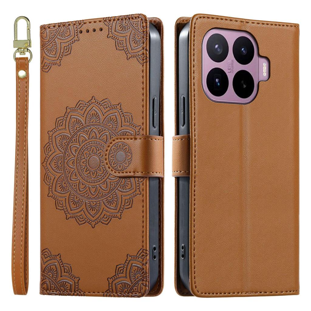 Motorola EDGE 70 FUSION Mandala Embossed Flip Wallet Case