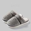 Women's Warm Bow Plush Cotton Slippers - Soft Sole, Non-slip, for Autumn/Winter 2025