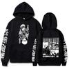 Animazione Giapponese Jujutsu Kaisen Felpa con Cappuccio da Uomo Stampata Felpa di Marca Abbigliamento Y2K Vintage Casual Unisex Manica Lunga