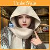 Warm One Piece Knitted Hood With Solid Color Design For Winter Warmth And Windproof Protection