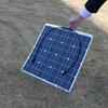 Venkovní monokrystalický 50W poloflexibilní solární panel Panel pro výrobu solární energie Fotovoltaický modul