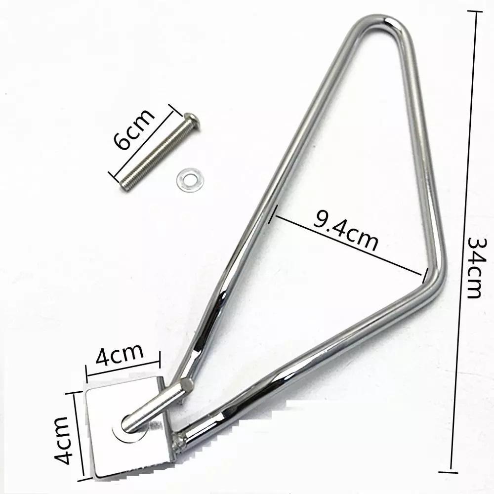 1 Set Motorcycle Saddle Bags Bracket Side Box Protective Rack Compatible For Cruise Dana 883 Modified Parts