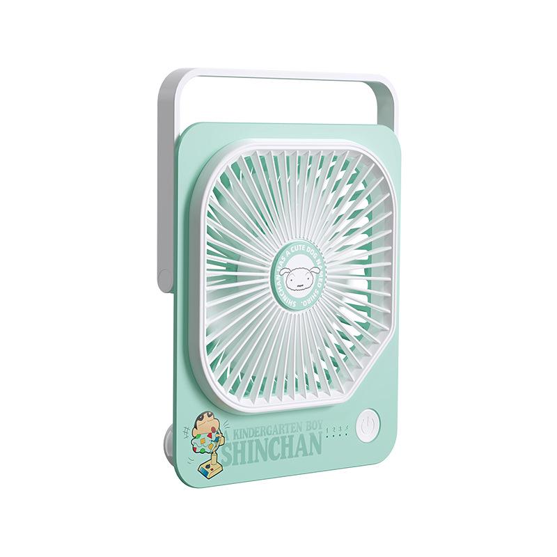 Shin-chan Summer Desktop Fan Collectible 151x36.5x178 mm зелёный