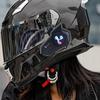 Motorcycle Headset Motorcycle Intercom Headset Colorful Light Voice Assistant Earphone Noise Cancellation For Cycling Skilling