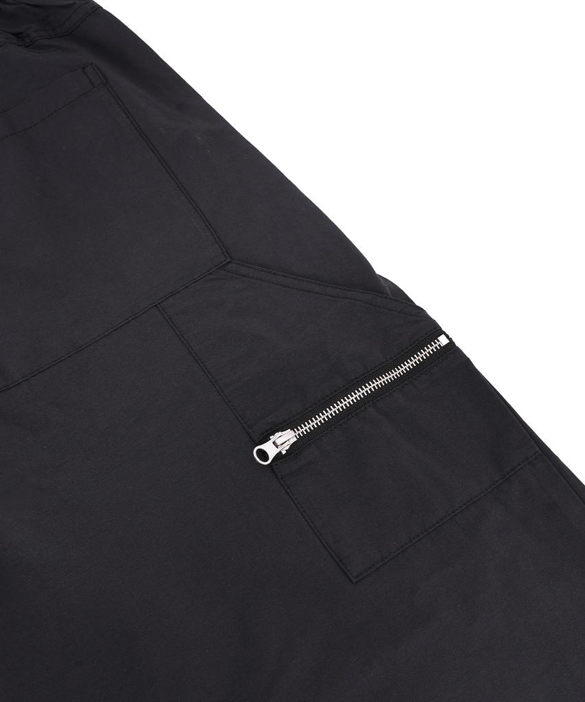 Naiteuwokeudeb Dust Nylon Wide Pants_Black