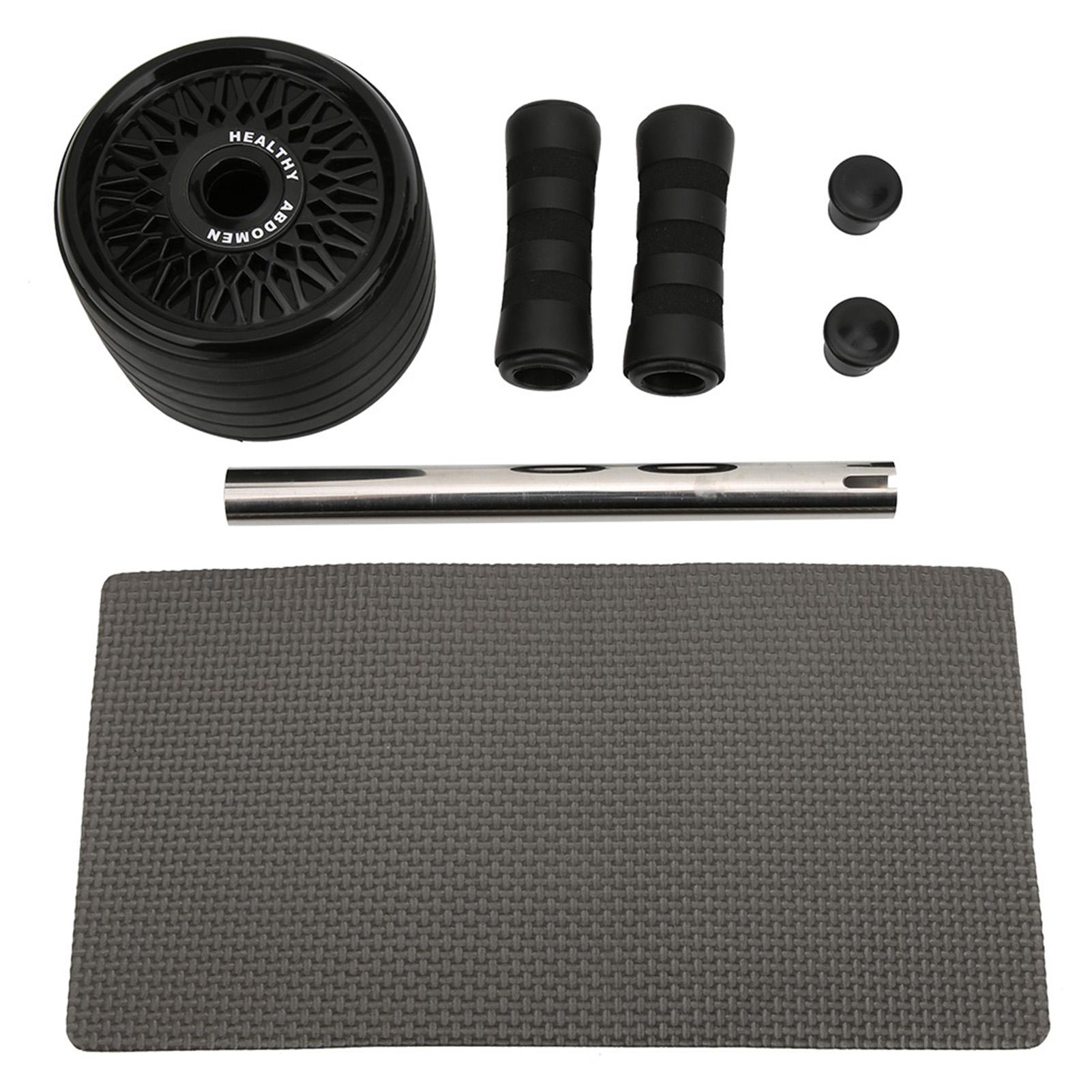 

AB Wheel Abdominal Muscle Training Roller Sponge Handle Grip Waist Exercise Equipment Gym Strength
