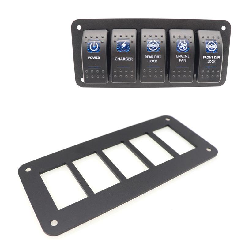 2/3/4/5/6 Way Car Auto Boat Rocker Switch Clip Panel Holder Housing For Car-Styling Auto Switches Boat Car Switches Parts