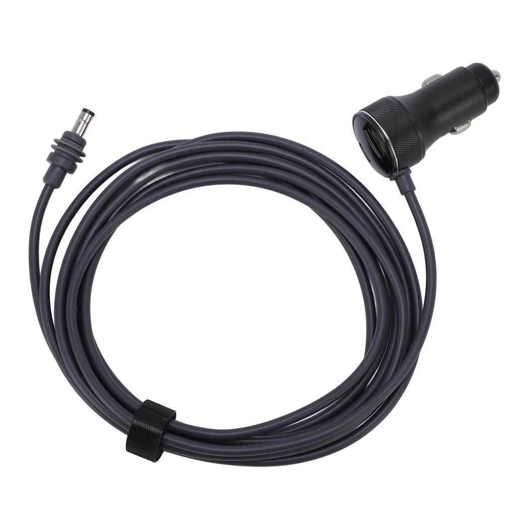 Satellite DC Power Cable 16.4ft Length 18AWG Rain Proof Digital Display DC Car Charger Power Supply