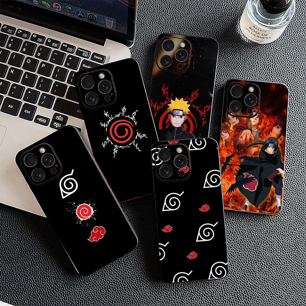 Cover for Samsung Galaxy S24 S25 S23 FE Ultra Plus S7 Edge S25+ S23+ A56 5G Casing Silicone Phone Case Akatsuki Narutos Pain