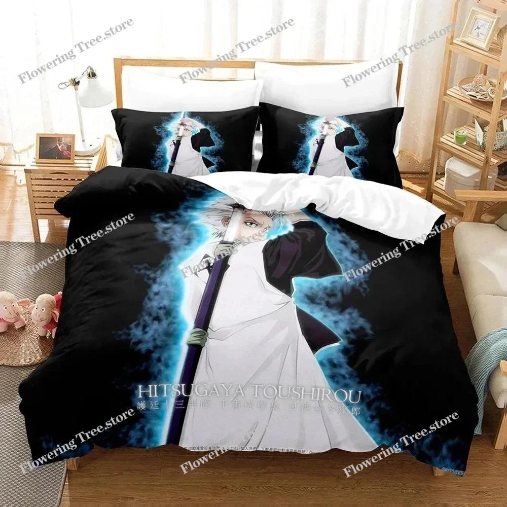 Fashion Anime 3D The Bleach Bedding Sets Duvet Cover Set With Pillowcase Twin Full Queen King Bedclothes Bed Linen Home Textile