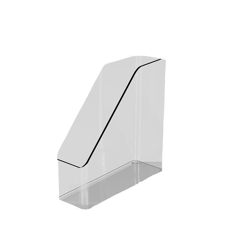 Acryl Transparent Schreibtischorganizer: Desktop-Aufbewahrungsbox für Büro- und Studentenbedarf