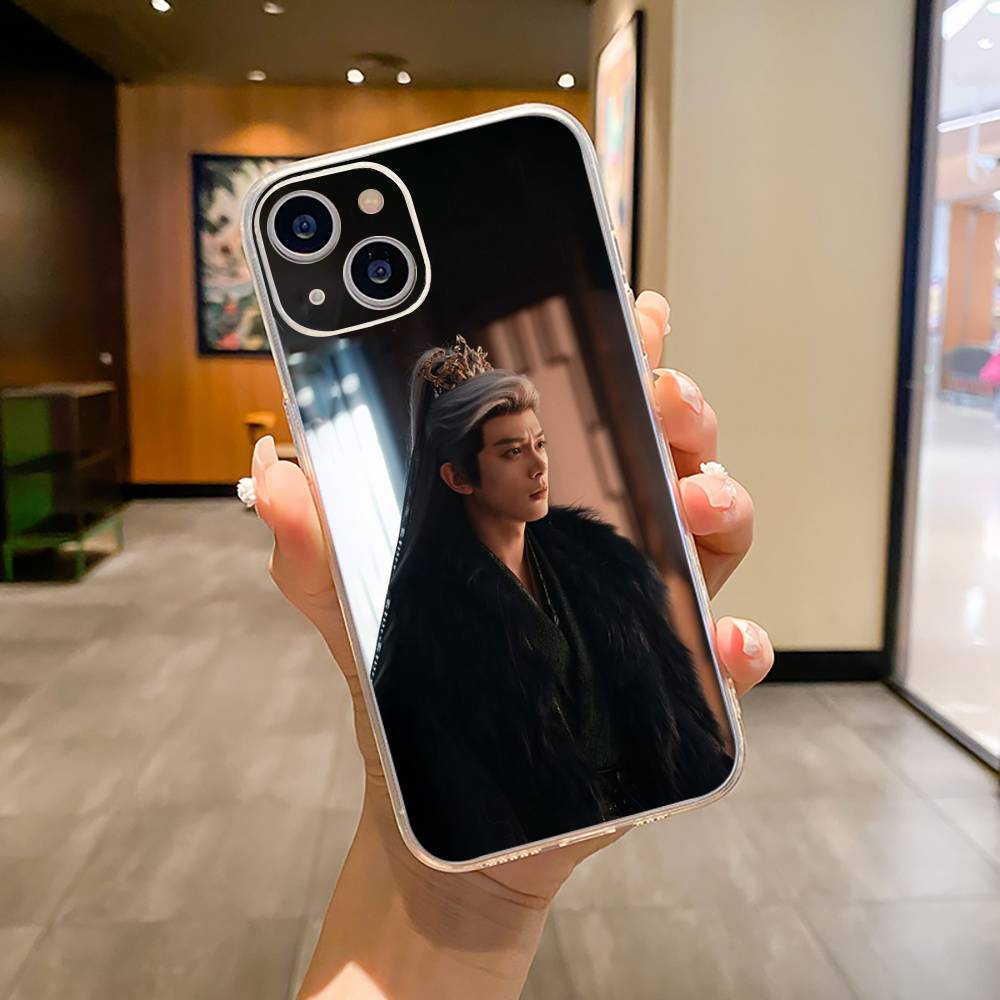 Pursuit of Jade (Zhang Linghe As Xie Zheng) Phone Case For iPhone17,16,15,14,13,12,11 ,Pro Max, Soft Silicone Transparent Cover