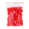 100 Stück Vogel Tauben Fußringe 10 Farben Innendurchmesser 8mm Kunststoff Tauben Clip Ring Taube Taube Wachtel Fußring