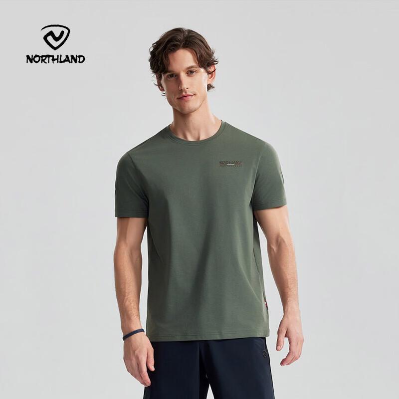 NORTHLAND Men's Round Neck Short Sleeve T-Shirt