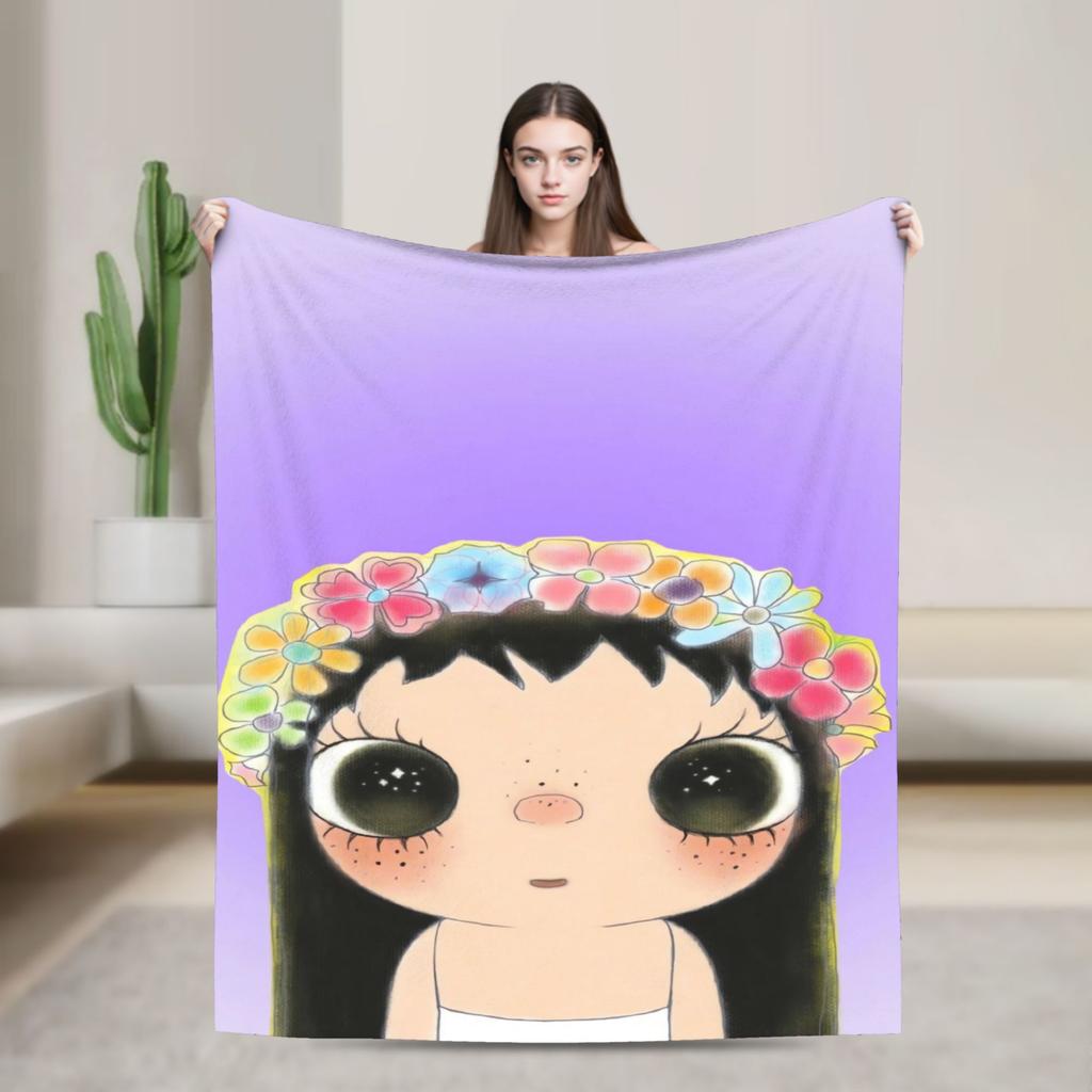 Yuy Xiaoyu Blanket Warm Novelty Plush Throw Blanket For Couch Bed Airplane Travel Flannel Bedspread Bed Cover