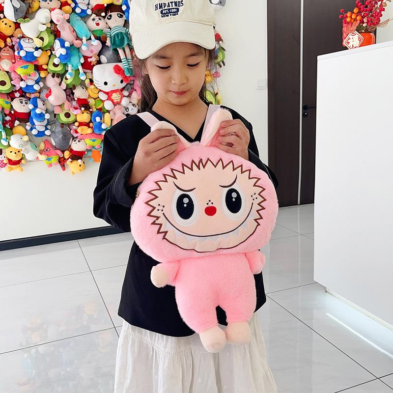 New Japanese Plush Two-dimensional Pain Bag Cute Pull Cloth Large Appetite Plush Pain Bag Shoulder Bag CLE
