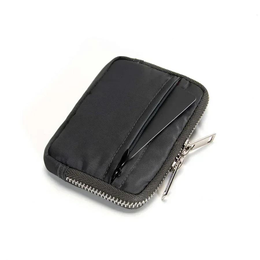 

Japan Zipper Mini Purse Card Holder Nylon Cloth Coin Pouch Waterproof Cute Wallet Men Clutch Bag Mini Purse Fashion Small Wallet