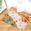 Fall Thanksgiving Pumpkin Sunflower Maple Leaf Welcome Doormat Entrance Non-slip Floormat Balcony Hallway Bath Rug Autumn Decor