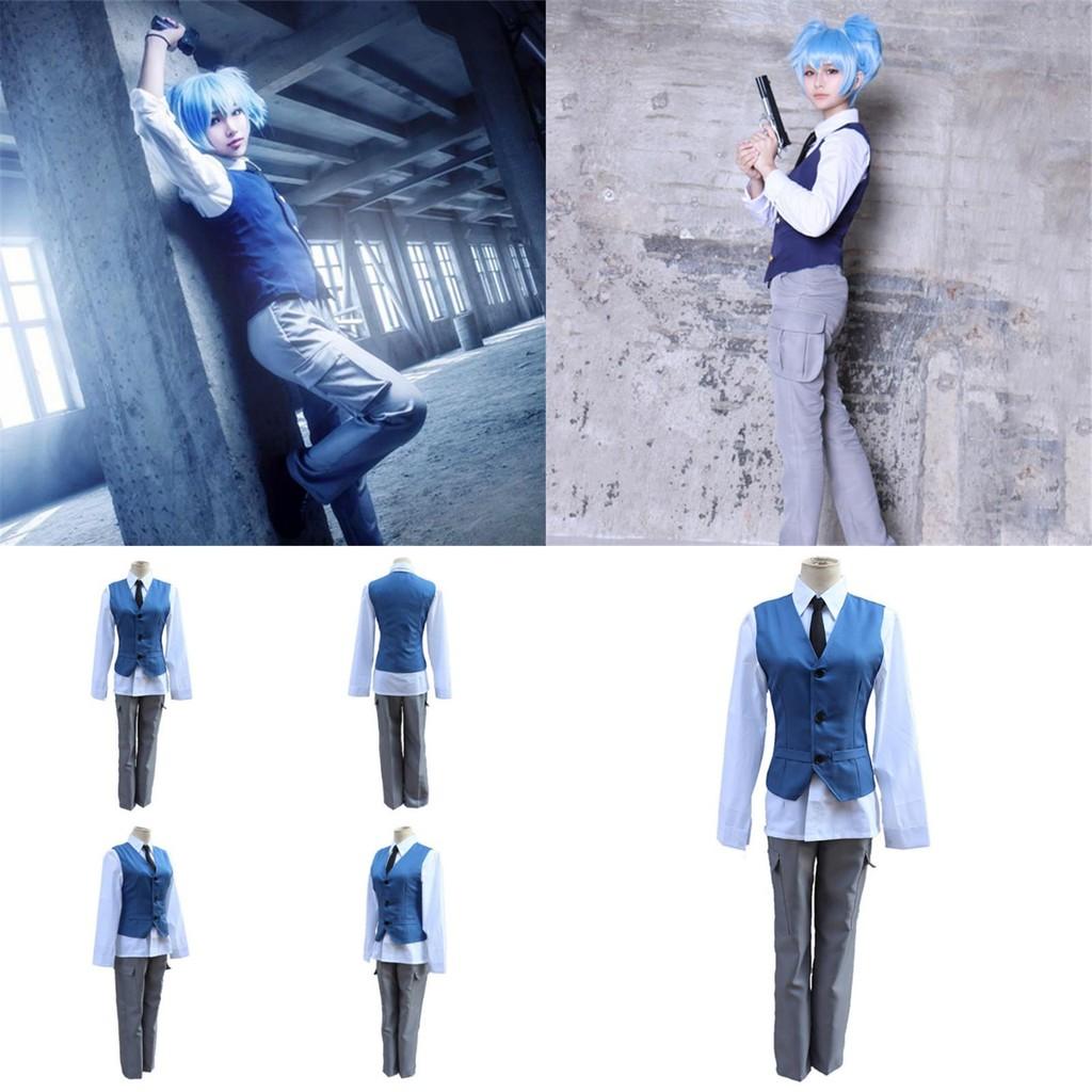 Premium Breathable Nagisa Shiota School Uniform Cosplay For Assassination Classroom Fans