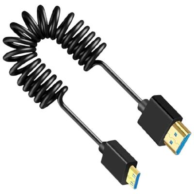 Federkabel UHD2.1 Kabel Unterstützt 8K@60Hz Auflösung 24K Vergoldete Schnittstellen für Videogeräte