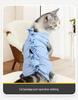 Breathable Cat Neutering Suit: Easy Snap-On Recovery Wear