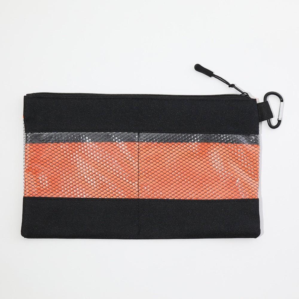 New PVC Hardware Storage Bag Anti-static Transparent Waterproof Storage Bag Portable Tool Bag Tool Organization чёрный