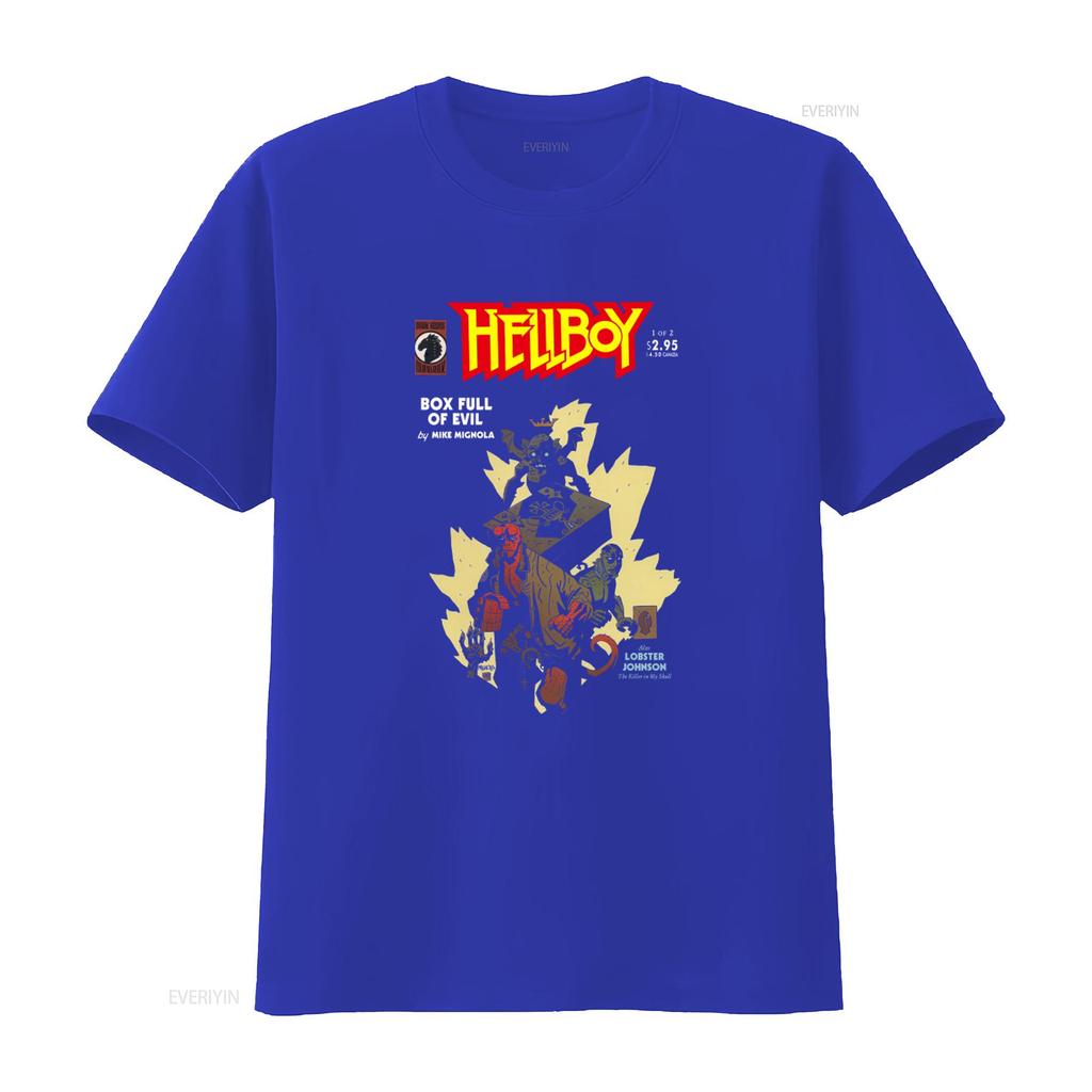 Hellboy Box Full Of Evil T Shirt Available In All Sizes Perfect For Comic Fans Vintage Breathable Homme Graphic Casual