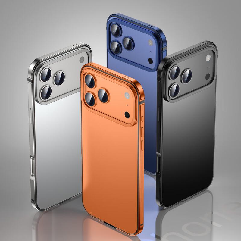 IM-CHEN Alloy Frame MagSafe Phone Case for iPhone 17 Series