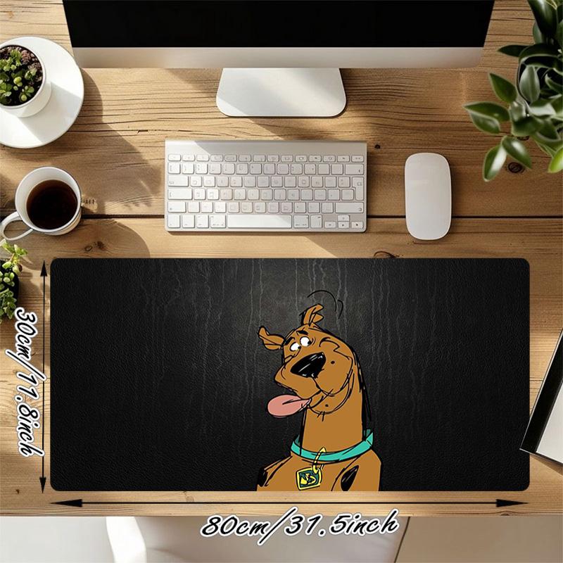 Scoobydoo Xl Gaming Mouse Pad Nonslip Rubber Base Stitched Edge Waterproof Desk Mat For Pc Laptop Gamer Office Computer Accessories C929967
