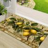 Colorful Crayon Welcome Pattern Doormat Entry Decorative Rug Anti Slip Floor Mat For Outdoor Porch Entry Decor Use