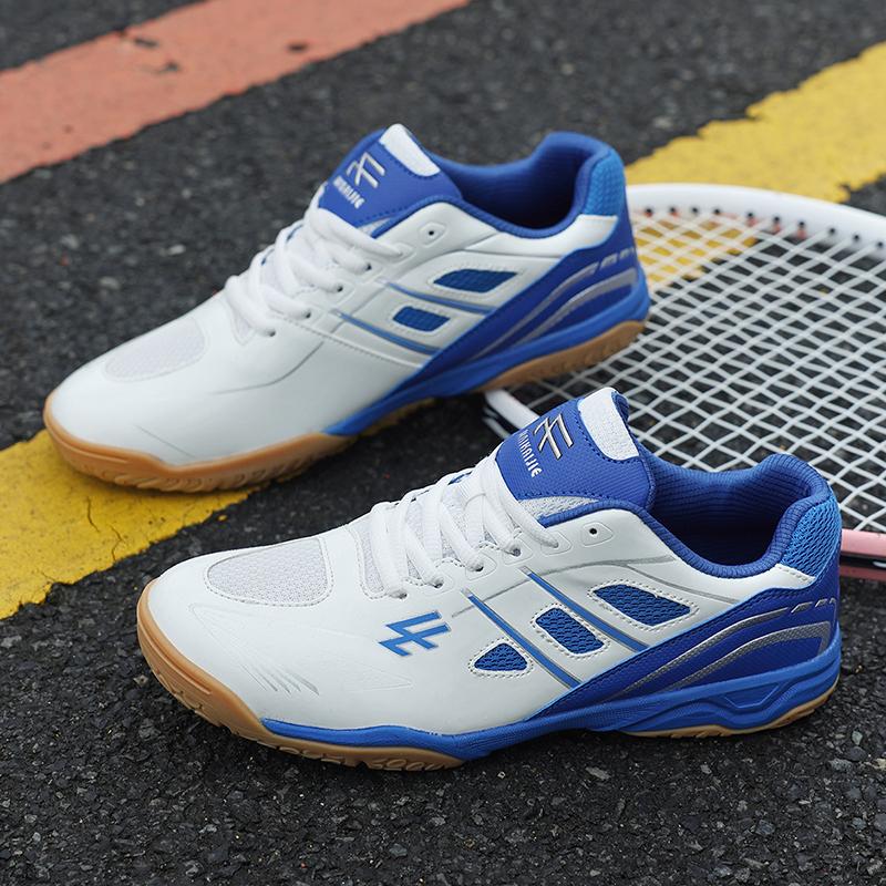 

Трансграничные кроссовки для тенниса и настольного тенниса Мужская повседневная спортивная обувь Удобные, дышащие и с упругой подошвой 44 синий