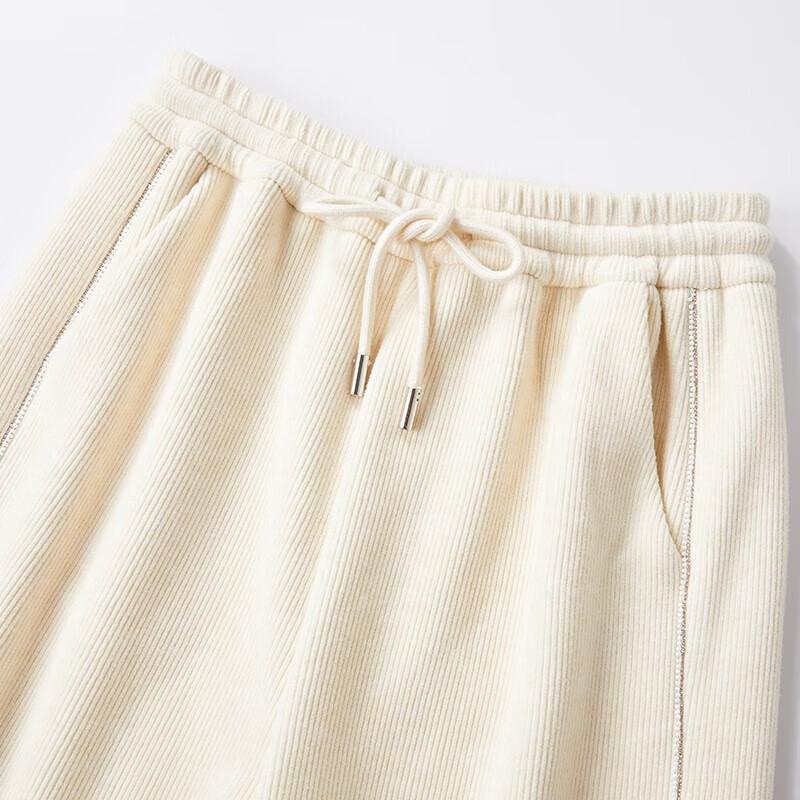 Xiangying Women's High-Waist Straight-Leg Casual Pants