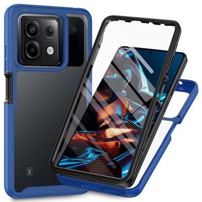 Dla Xiaomi 13T Pro 5G 2024 Etui Wstrząsoodporne Folia Przednia Pełne Pokrycie 360 Bumper Etui Redmi Note 13 Pro Etui Mi 13 T Redmi 13C 13R