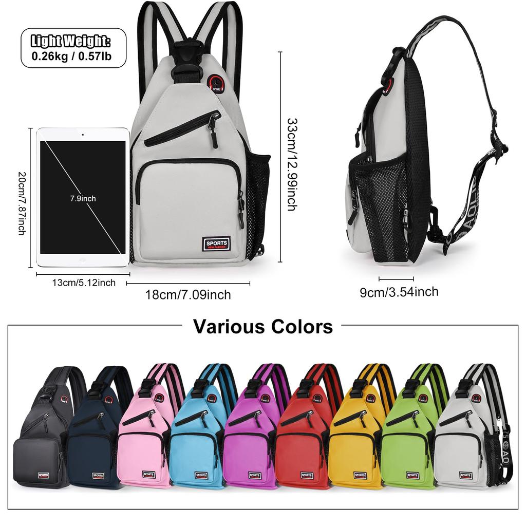 Geestock Convertible Backpack 2 In1 Small Sling Backpack For Women Crossbody Daily Bag Waterproof Chest Bag For Travel Hiking
