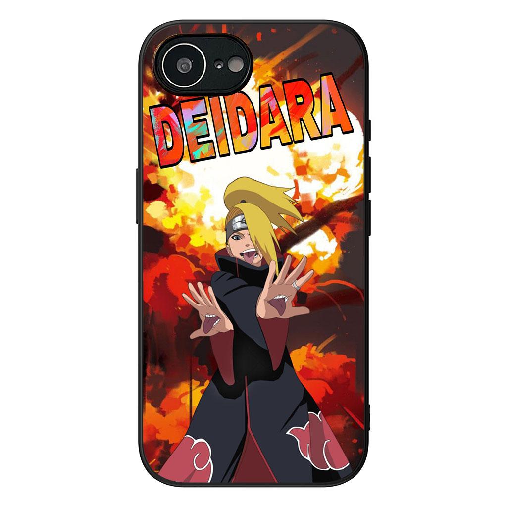 Narutos Deidara Itachi Pain Akatsuki Phone Cover for Apple iPhone 16 15 14 Plus 13 12 Mini 17 Pro Max + ProMax 16E Air Case