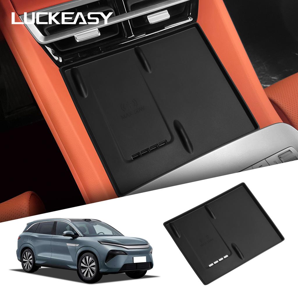 for BYD Tang L 2026 Wireless Charging Pad Non-slip Pad Car Phone Charger Mat Protective Mat Interior Accessories