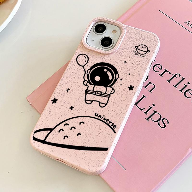 

Чехлы для мобильных телефонов iPhone 11 13 XR 15 Pro Max 12 14 Pro Max Чехол для iPhone 16 7 Plus 8 Plus XS Max Разлагаемые и экологически чистые, устойчивые к падениям iPhone 11 горячий розовый